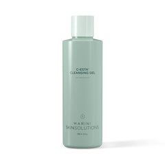 Marini SkinSolutions C-ESTA cleansing gel bottle close-up for daily conditioning.