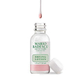 Mario Badescu Drying Lotion bottle pour shows controlled application for blemish care