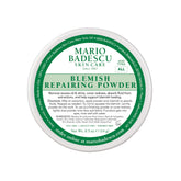 Mario Badescu envase de polvo reparador para imperfecciones, fácil de llevar.