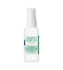 Mario Badescu Repairing HOCl Face Spray bottle for quick hydration on sensitive skin.
