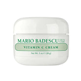 Mario Badescu Vitamin C Cream jar close-up showing brightening formula