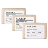 MARLOWE No.102 Original bar front view for exfoliation and smoother skin.