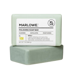 MARLOWE No. 108 barra exfoliante 7 oz suaviza la piel durante la ducha