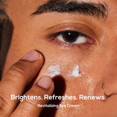 MARLOWE No. 127 vitamin C brightening under-eye cream closeup.