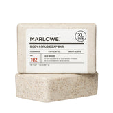 MARLOWE No.102 barra exfoliante Oud Wood para piel suave y perfumada