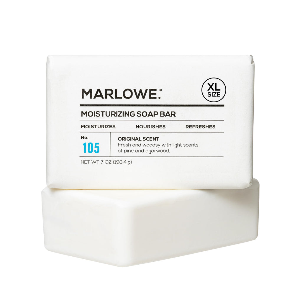 Barra MARLOWE No.105 para hombres, 7 oz, hidratante y suave