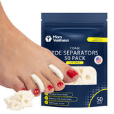 Mars Wellness foam toe separators 1/4 inch in-pack promote daily toe alignment and comfort.