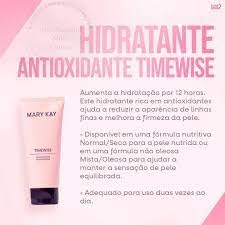 Mary Kay TimeWise moisturizer on skin demonstrates hydration without greasiness