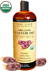Mary Tylor Naturals Aceite de Ricino prensado en frío: conserva nutrientes clave.