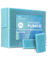 Maryton disposable foot scrubber pads pack blue for quick at-home pedicures.