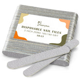 Maryton disposable nail file 5-inch pack for quick shaping at home or salon.