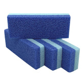 MARYTON foot pumice stone blue pack front view for smooth feet.