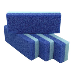 MARYTON foot pumice stone blue pack front view for smooth feet.