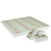 Maryton mini nail buffer green side smooths nails for an even base.