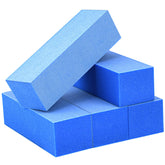Maryton blue 3-way buffer blocks for salon-grade nail prep.