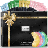 Maskiss parches ojos 4 colores, para un aspecto más radiante tras la mañana