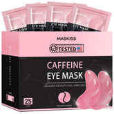 Maskiss parches ojos cafeina: energizan la mirada y reducen ojeras