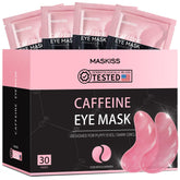 Maskiss parches ojos cafeina 30 pares para revitalizar la mirada