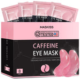 Maskiss parches ojos cafeina, 8 pares, pensado para despertar la mirada.