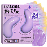 Maskiss parches ojos retinol para suavizar líneas y revitalizar la mirada.