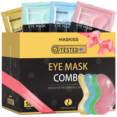 Maskiss 24K gold under-eye patches brighten and smooth the eye area.