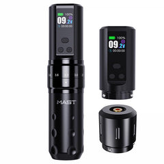 MAST TATTOO Fold2 Pro wireless tattoo gun in a portable setup for professionals
