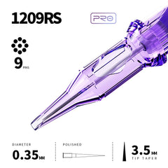 Agujas Round Shader Mast Pro 1209RS para sombreado uniforme