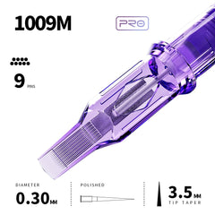 Cartuchos Mast Tattoo Shader 1009M, sombreado y relleno consistentes.