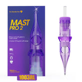 Cartuchos redondos Mast Tattoo Pro2 para trazos consistentes y controlados.