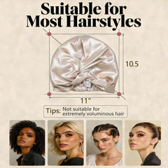 MATASSE sleep cap prevents tangles and frizz