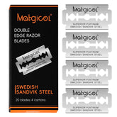 MATGICOL Double Edge Blades Pack delivers consistently smooth shaves
