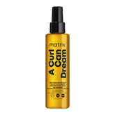 Matrix A Curl Can Dream oil bottle front highlights lightweight finish for curls