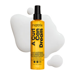 Matrix A Curl Can Dream Scrunch N' Go spray bottle defines waves with lightweight moisture