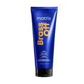 Matrix Brass Off Mask jar front showing rich violet pigment for brassy tone neutralization