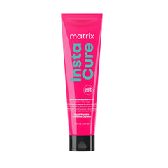 Matrix Instacure bottle pour showing easy, mess-free application.