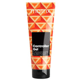 Matrix Styling Controller Gel bottle front shows strong hold and vegan formula