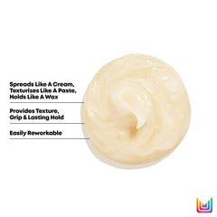 Matrix Styling Over Achiever 3-in-1 Wax delivers long-lasting hold that stays flexible.