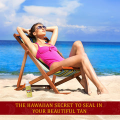 Maui Babe coconut-scent lightweight formula provides fast-absorbing hydration.