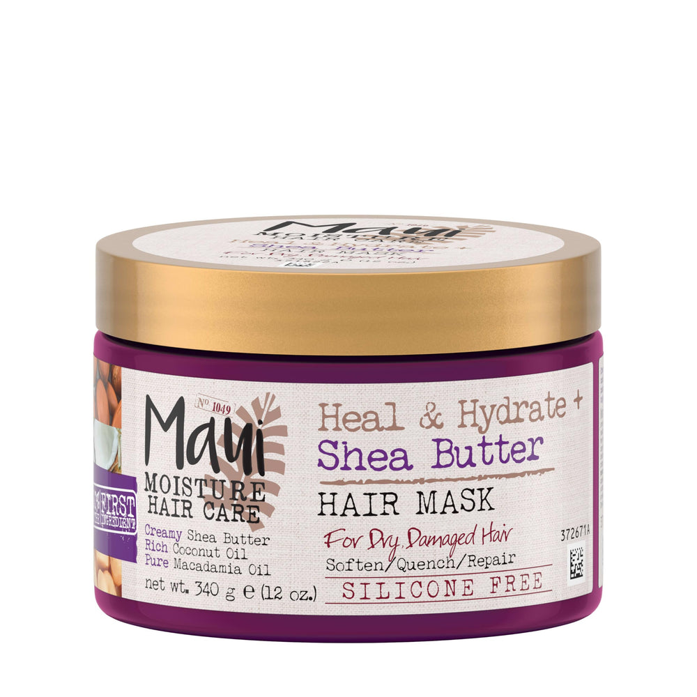 Maui Moisture Heal & Hydrate hair mask jar for deeply nourished curls
