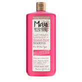 Champú Maui Moisture en botella, hidratación ligera para rizos suaves.