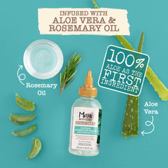 Maui Moisture Scalp Care serum highlights aloe as the first ingredient