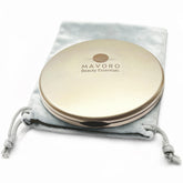 Mavoro magnifying compact mirror open view for precise makeup checks on the go
