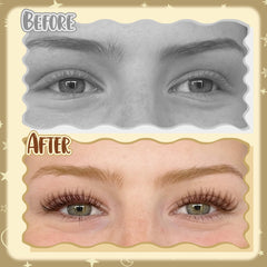 Mavphnee brown lash clusters 12mm pack close-up for fluttery volume