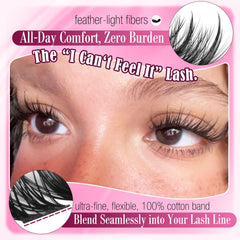 Mavphnee diy lash extensions spiky for at home styling