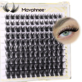 Mavphnee eyelash clusters with natural look in 10-18mm for subtle daily enhancement