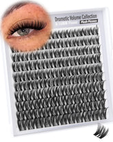 Mavphnee Flaunt Cluster Lashes 8-14mm deliver dense, wearable volume for daily glam.