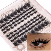 Mavphnee Fox Eye clusters left design for easy, symmetrical lash looks