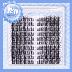 Mavphnee Manga Lash Clusters soft faux mink fibers for comfortable wear all day.