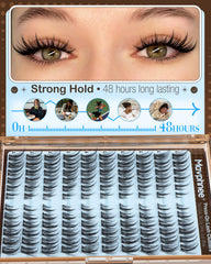 Mavphnee soft faux mink fibers create a natural, feathered finish.