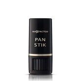 Max Factor Pan Stik: aplicación rápida para cobertura intensa en cualquier momento.